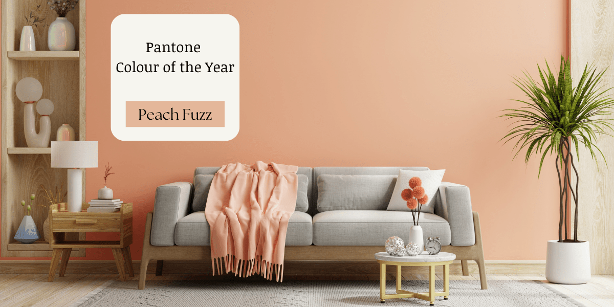 Pantone colour of the Year 2024: Peach Fuzz Decorating Ideas
